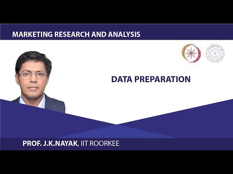 Lecture 18 Data Preparation
