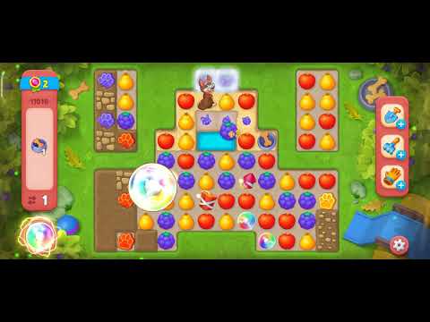 Gardenscapes level 11018 Hard level (+5moves)