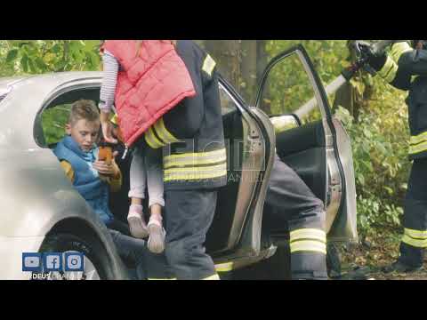 Gruaja shtatzane me profesion zjarrfikese del nga makina dhe shpeton jete gjate aksidentit!