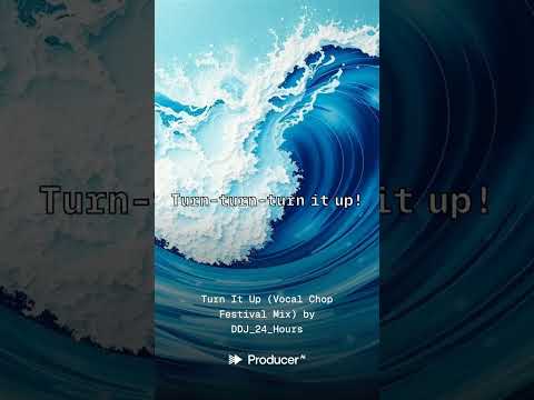 Turn It Up (Vocal Chop Festival Mix) | EDM Big Room Festival Anthem 2025