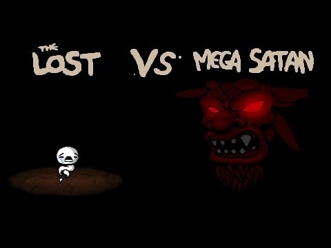 The Binding of Isaac Rebirth: The Lost vs Mega Satan Hard Mode