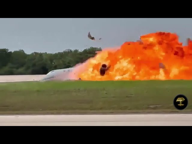 Avión se estrella cuando intentaba aterrizar de emergencia en República Dominicana