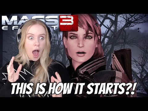 We Are So Screwed!-  Let's Play: First Time Playing Mass Effect 3 (pt1)
