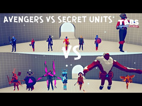 Avengers VS New Secret Units : TABS - Totally Accurate Battle Simulator