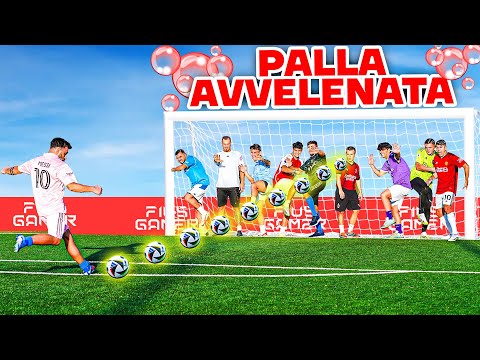 ⚽☢ PALLA AVVELENATA FOOTBALL CHALLENGE!
