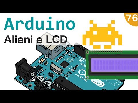 Alieni su un display LCD I2c con Arduino - #76