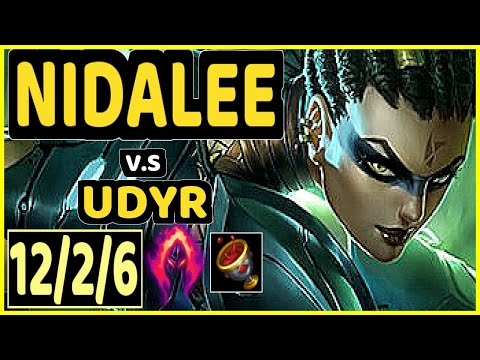 MINERVA (NIDALEE) vs UDYR - 12/2/6 KDA JUNGLE GAMEPLAY - BR Ranked GRANDMASTER