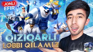 QISHKI SEZON KELDI 🥶 QIZIQARLI LOBBI QILAMIZ - PUBG MOBILE 4.1