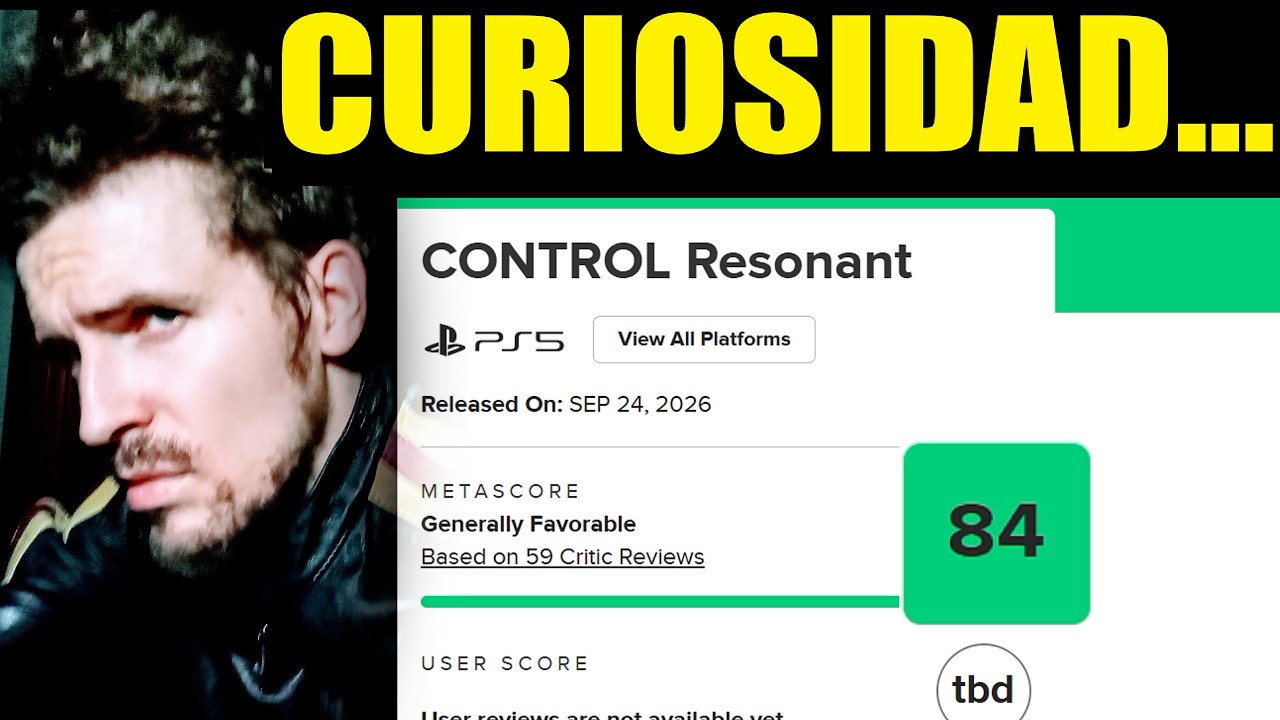 CONTROL RESONANT - LOS ANÁLISIS / LLEVO ESPERANDO EL GRAN JUEGO DE REMEDY DESDE MAX PAYNE...
