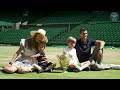 A Djokovic Family Trip to Centre Court
