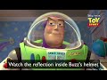 Pixar S Lightyear Throws Back To Familiar Buzz Elements In Toy Story Helmet Reflection