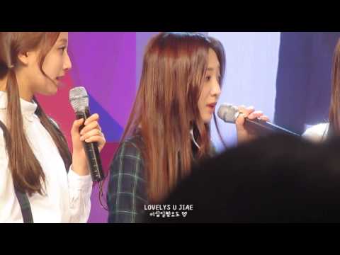 [직캠]141221 saf러블리즈 아카펠라 (유지애ver.)