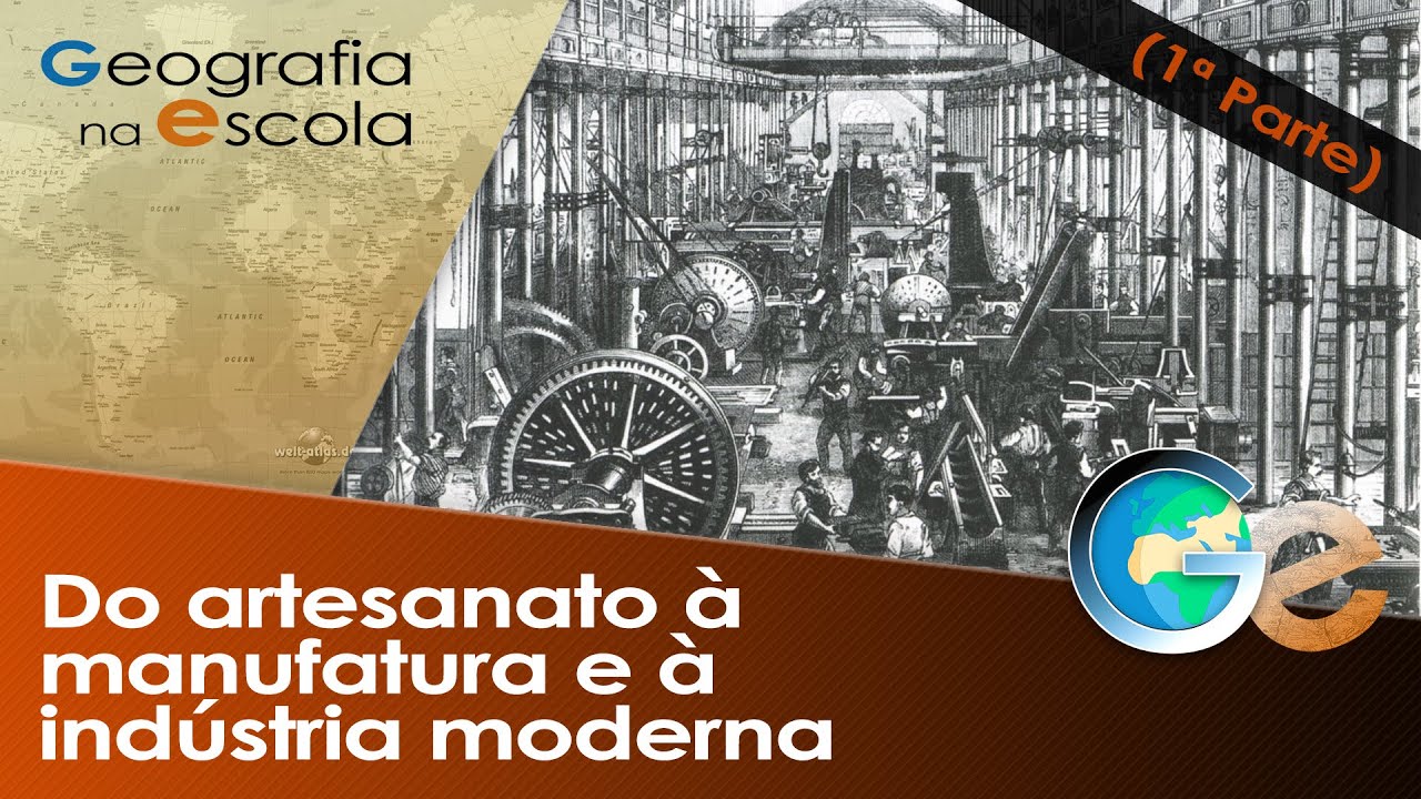 Do artesanato à manufatura e à indústria moderna (1ºparte) | 6º ano | GEOGRAFIA | Prof. Carlos André
