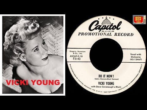 VICKI YOUNG With Dave Cavanaugh's Music - Do It Now (1955)