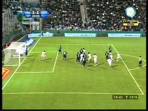 Vélez 1 - Quilmes 1 Gol de Caneo para empatar