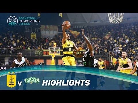 Aris v ASVEL Lyon-Villeurbanne - Highlights - Round 16 (1) - Basketball Champions League