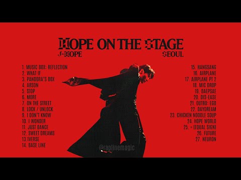 J-Hope HOPE ON THE STAGE concert setlist Seoul playlist