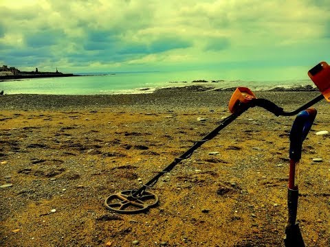 Wykopki na plaży w Walii. Znalazłem Kompas #80 Metal Detecting