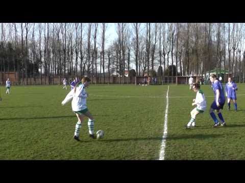 Dames 3e provinciale B KFC Moerbeke - Moortsele 20 maart 2011