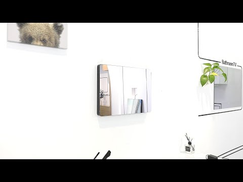 On Wall  Bathroom TV Installation