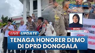 Ratusan Honorer Datangi Kantor Bupati Donggala, Tuntut Status PPPK dan Gaji 3 Bulan