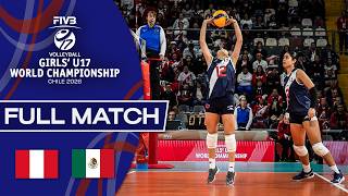 Peru vs. Mexico - Pool Play | Girls' U17 World Championship - 2026