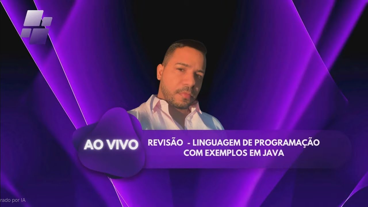 Live de revisão de programação e orientação a objetos com Java
