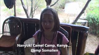 preview picture of video 'Nanyuki Camel Camp, un camp somalien au Kenya'