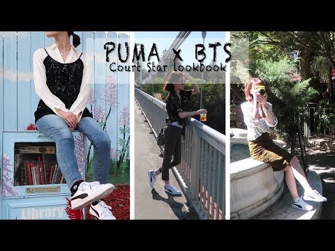 Styling Puma X BTS Court Stars