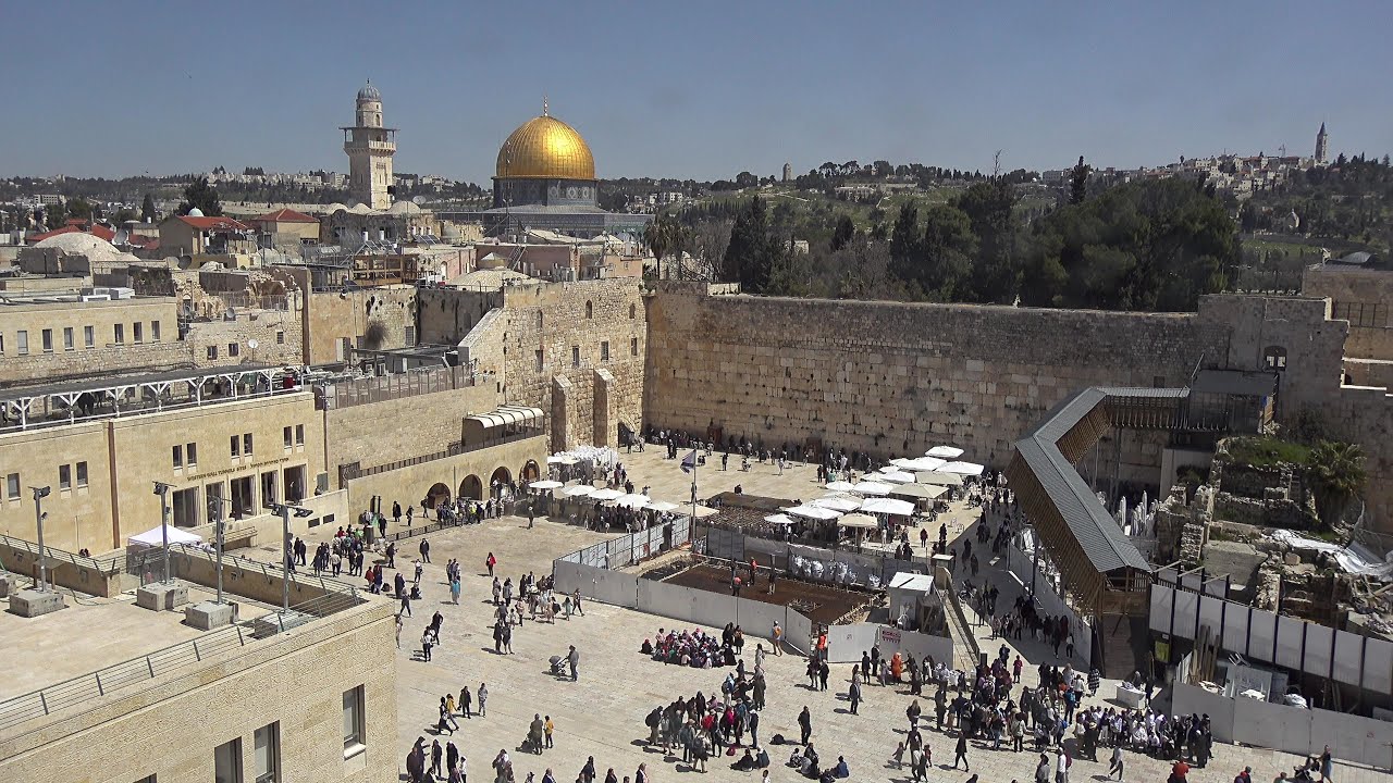 Live webcam view of Western Wall Live View
