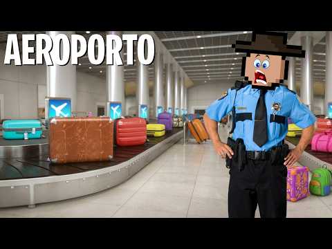 ARRUMEI UM EMPREGO NOVO NO AEROPORTO! (AIRPORT BAGGAGE SIMULATOR)