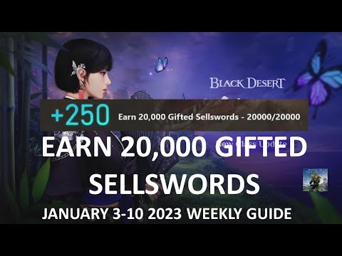 Black Desert Weekly Xbox Game Pass Guide - Earn 20,000 Gifted Sellswords