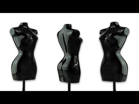 DIY - How to make a doll mannequin - Dress Form - simplekidscrafts Video