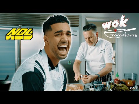 chefing it up with niko omilana | wagamama x NDL | wok from home ep 2