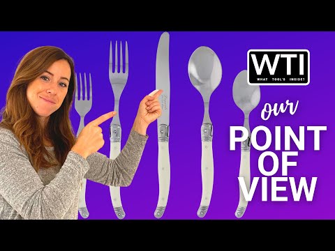 Laguiole Stainless Steel Cutlery Set - WTI product video review
