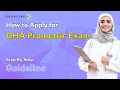How To Apply Register For DHA Dubai Health Authority Prometric Exam Step By Step Guidelines