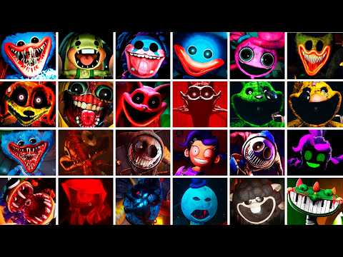 Poppy Playtime Chapters 1, 2, 3, 4, 5 | All Jumpscares