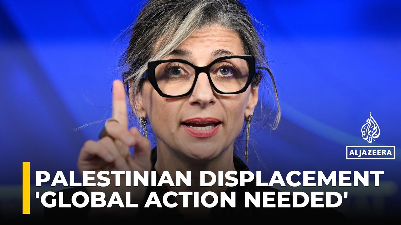 We need to change the system that has allowed the genocide in Gaza to fester : Francesca Albanese