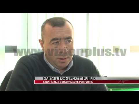 Harta e transportit publik, linjat e reja mbulojnë e periferinë - News, Lajme - Vizion Plus