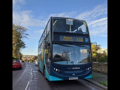 Speed and Thrash | Route X18 - 7533/NK64EEU - ADL Enviro 400