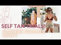 SUMMER PREP SELF TAN TRIALS Garnier Summer Body Gradual Tanner AltogetherAlanna