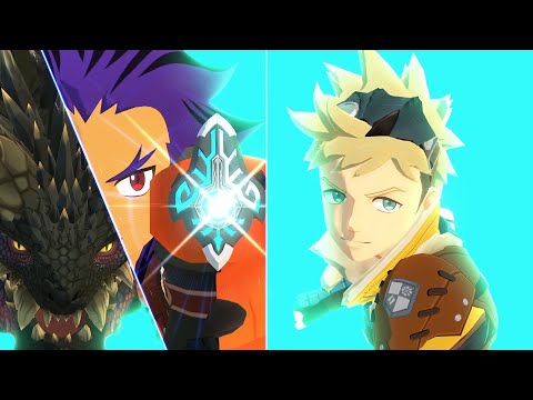 Monster Hunter Stories 2: Wings of Ruin: Kyle and Nergigante Kinship Attack