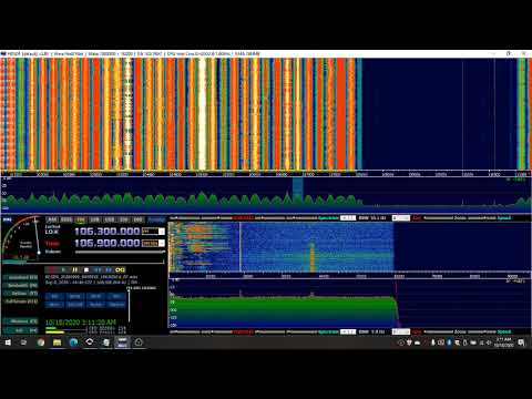 106.9 CIBX Fredericton, NB - September 8, 2020 Tropo from Tabernacle, NJ