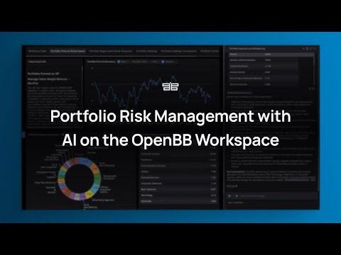 Portfolio Risk Management with AI on the OpenBB Workspace