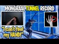 Mongraal BROKE HIS HAND After Breaking World's Fastest & Longest TUNNEL Record! (Fortnite Season 3)
