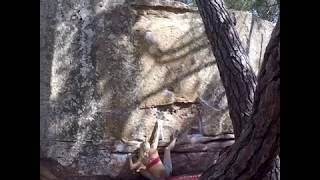 Video thumbnail de Implakados, 6b. Albarracín