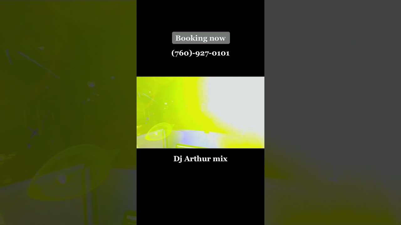 Promotional video thumbnail 4 for DJ Arthur Mix
