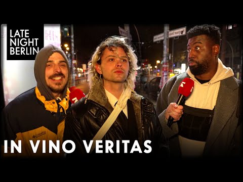 In Vino Veritas: Berlin's party elite discusses the federal government | Late Night Berlin