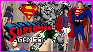 SUPERMAN Games are WEIRD!