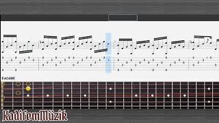 Ne Me Quitte Pas âae Fingerstyle Guitar Tutorial + TABs (Francis Cabrel) | Kadifem Tabs